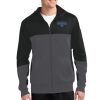 Adult Fleece Colorblock Jacket Thumbnail