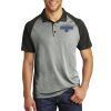 PosiCharge ® RacerMesh ® Raglan Heather Block Polo Thumbnail