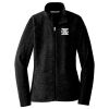 Ladies Heather Microfleece Jacket Thumbnail